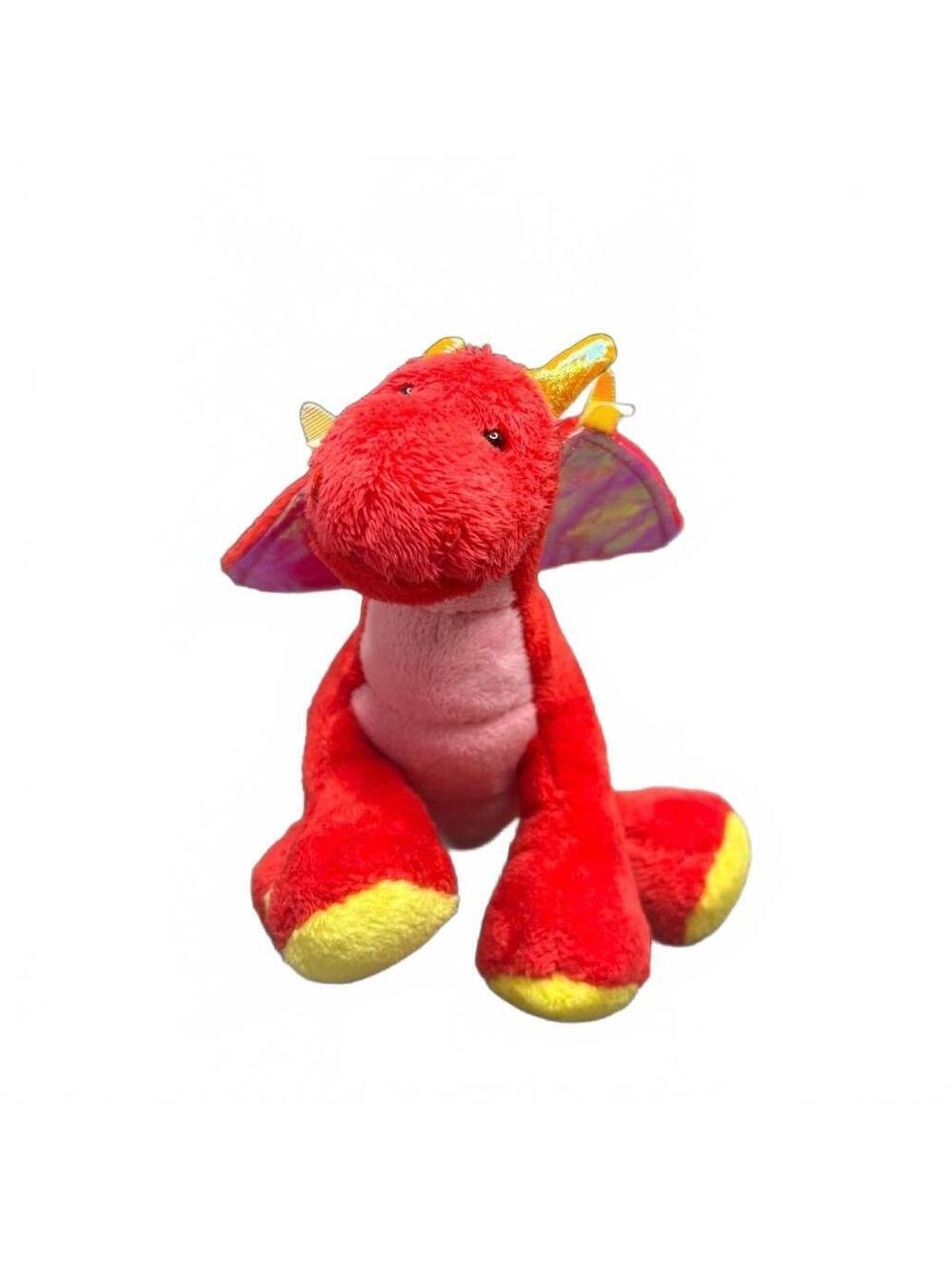 Red Dragon Plush Toy Fuego Russ Make Someone Happy 2019 6” Stuffed Animal